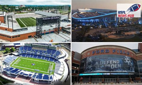 USFL Stadiums: Exploring the Four Stadiums Used in the 2023 Season