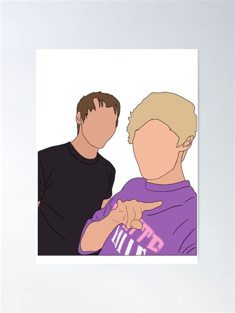 Sam And Colby 1 Poster Premium Merch Store | Sam And Colby Shop