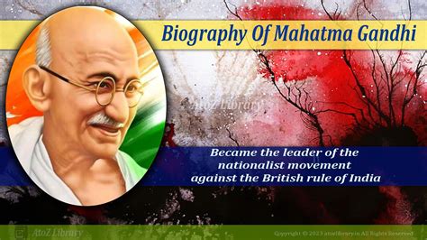 Mahatma Gandhi Biography: Untold story Of gandhiji