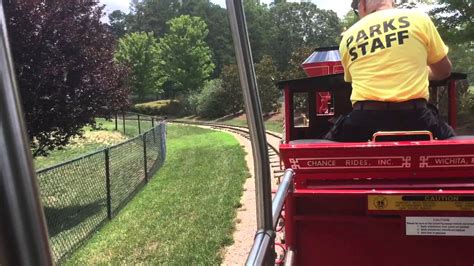 Train ride at the Village Park in Kannapolis, NC - YouTube