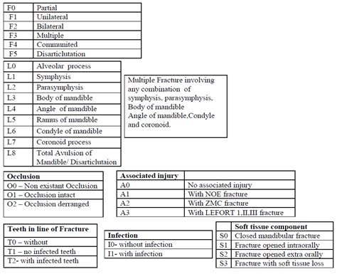 Mandibular Fracture Classification