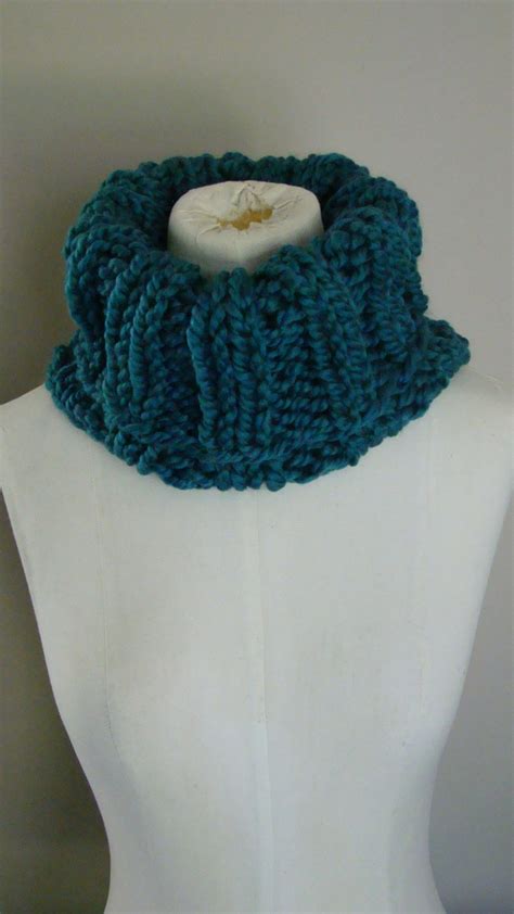 Chunky Turtleneck Scarf by handknitaccessories on Etsy, $65.00 | Scarf, Turtle neck, Etsy