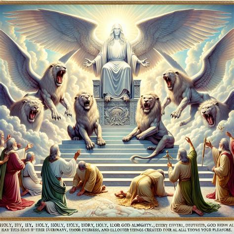 Revelation 4:8-11 Artwork | Bible Art