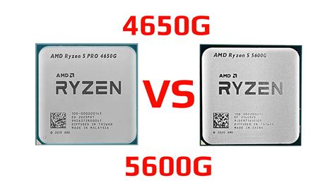 AMD Ryzen 5 5600G vs 4650G: Сравнения и тесты | Рейтинги железа | Дзен