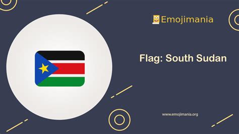 🇸🇸 Meaning | Flag: South Sudan Emoji | Copy and Paste