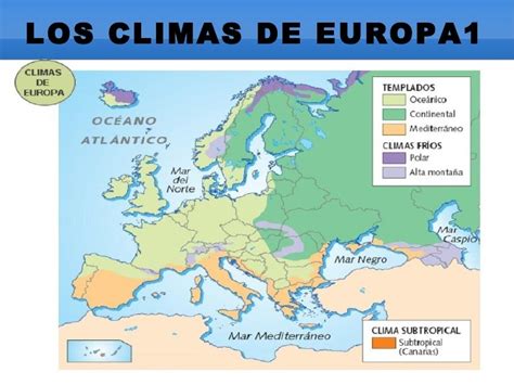 expandir Dependiente Retocar climas de europa mapa sostén Quemar ...