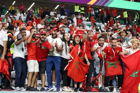 Morocco fans celebrate historic World Cup win over Spain | Qatar World ...