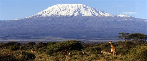 Mount Kilimanjaro, Darkness Clouds Natural Image, #26394