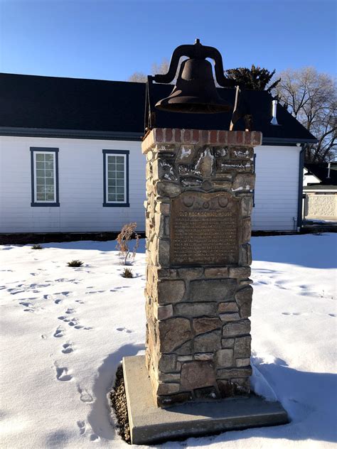 Old Rock School House | Utah Historical Markers