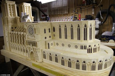 Madcap model maker spends a decade building the Notre Dame Cathedral ...