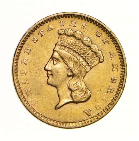 $1.00 United States Gold Coin - 1856 Liberty Head - Historic | Property ...