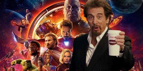 Al Pacino’s Dunkaccino As Infinity War’s Post-Credit Scene Is Bizarre