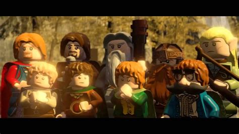 LEGO Lord of the Rings - The Fellowship of the Ring FULL MOVIE - YouTube