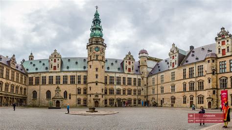 Near Copenhagen. Kronborg Castle in Elsinore (Helsingør)