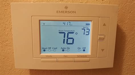 Emerson Sensi Touch Smart Thermostat Manual