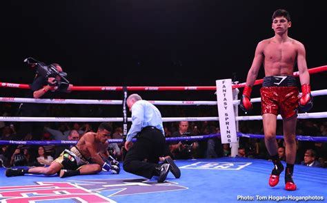 Ryan Garcia Defeats Jose Lopez By Technical Knockout In Round 2 - Latest Boxing News Today