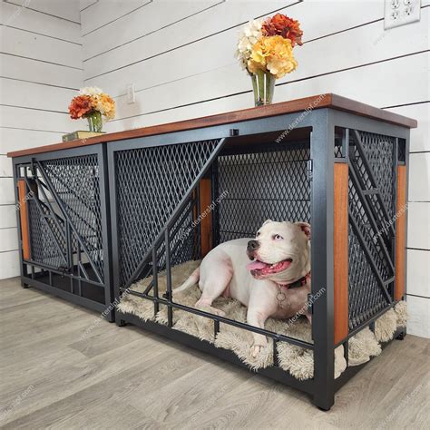 Remy Large Set , Modern Dog Crate, Dog Crate Furniture, Dog Crate Tabl ...