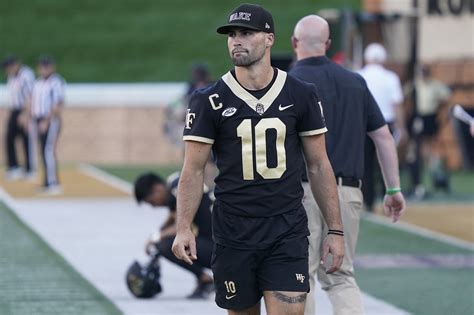 Wake Forest QB Sam Hartman returns after blood clot scare