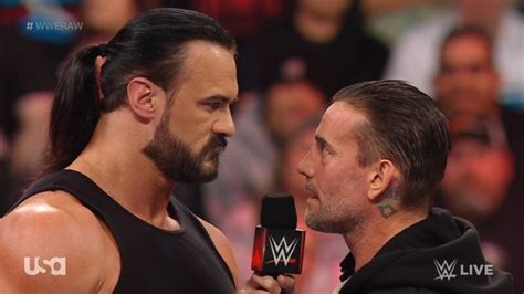 Drew McIntyre and CM Punk Engage in Fiery Confrontation on WWE RAW ...