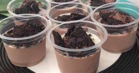 Resep Puding coklat oreo oleh 115 kitchen - Cookpad