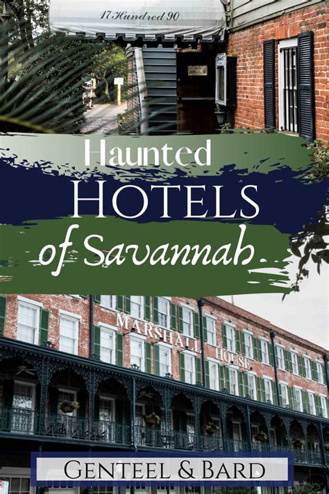 Experience the Haunted Hotels of Savannah
