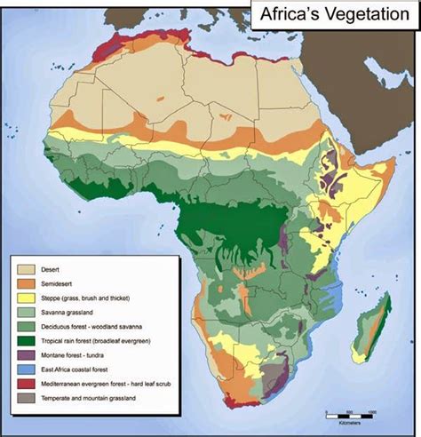 Africa, Africa map, Map