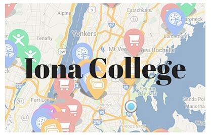 Map Of Iona College Campus - New River Kayaking Map