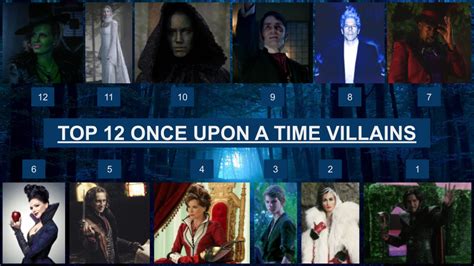 Top 12 Once Upon a Time Villains by JJHatter on DeviantArt