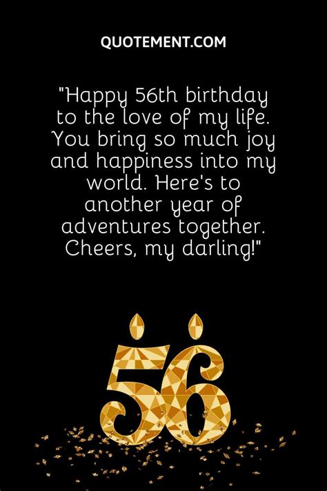 Happy 56th Birthday Wishes for Your Loved Ones