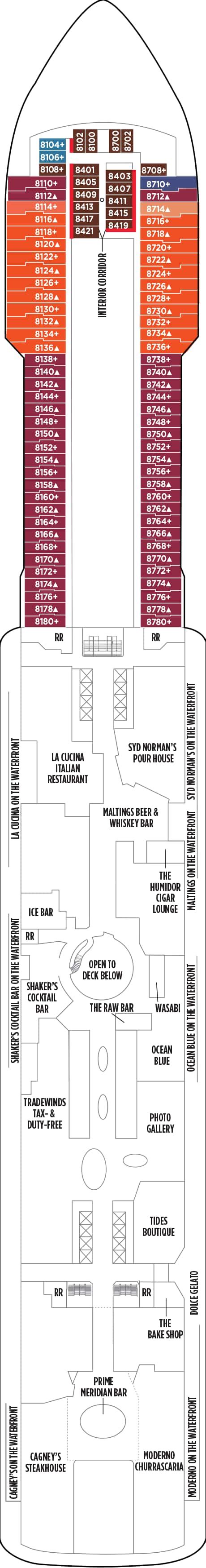 Norwegian Breakaway Floor Plan Deck 12 | Floor Roma