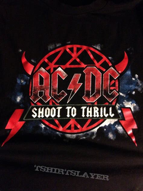 AC/DC Shoot to Thrill t-shirt | TShirtSlayer TShirt and BattleJacket Gallery