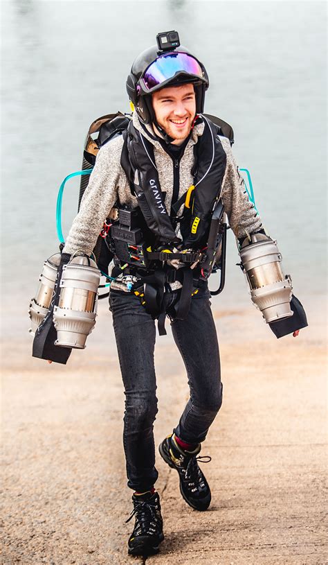 World’s fastest jet-powered suit demonstration at Loughborough University Design Show | Media ...