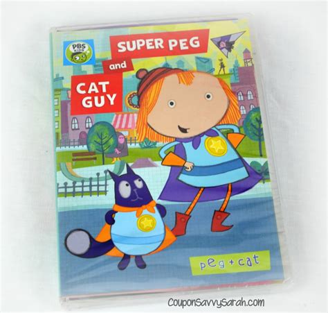 Coupon Savvy Sarah: PBS Kids Peg + Cat: Super Peg and Cat Guy DVD | Now ...