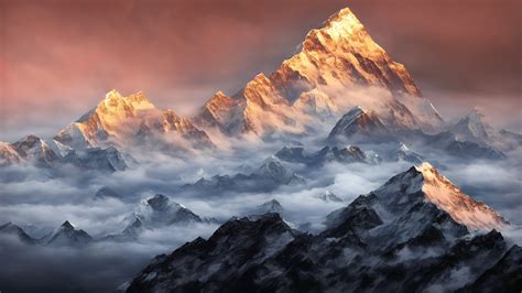 Mount Everest (from windows spotlight) : r/wallpapers