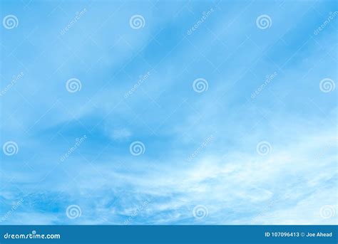 The Blue Sky Clouds Sunrise in the Morning. Stock Image - Image of white, cloudscape: 107096413