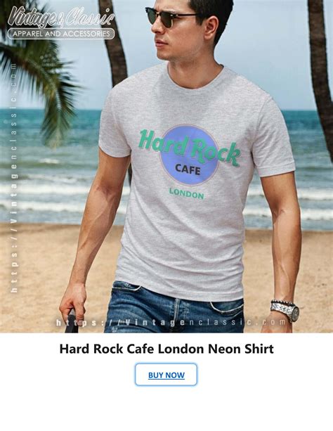 Hard Rock Cafe London Neon Shirt by Vintagenclassic Tee Store - Issuu