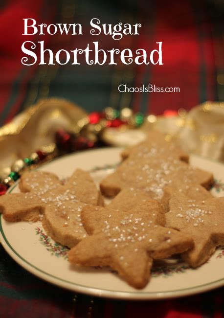 Brown Sugar Shortbread Recipe