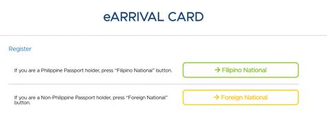 eArrival Card Philippines Registration Guide - NewsToGov