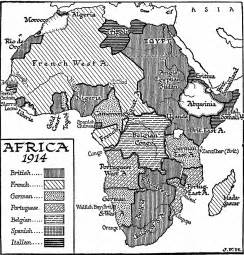 Blank Map Of Colonial Africa