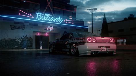 1920x1080 Nfs Nissan Gtr Neon Night 4k Laptop Full HD 1080P ,HD 4k ...