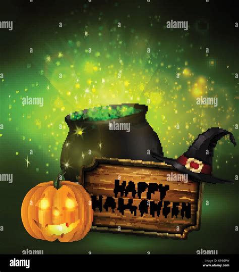 Scary Jack O Lantern halloween pumpkin Stock Vector Image & Art - Alamy