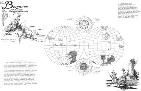 ERBzine 3041: Barsoom Maps from the Wood ERB Atlas