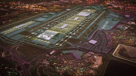 Heathrow runway expansion: Green spaces design revealed - BBC News