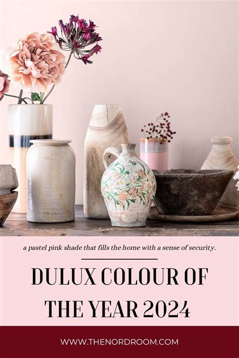 Dulux Colour of the Year 2024: Sweet Embrace | Dulux colour, Pink paint colors, Paint colors for ...