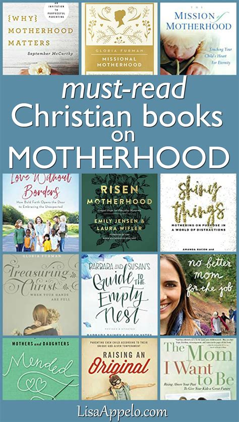 Best Christian books on motherhood - Lisa Appelo