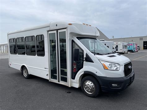 2020 Starcraft Ford Transit 350 14 Passenger Shuttle Bus