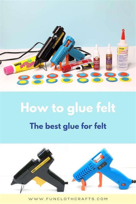 How to Glue Felt: Best Glue for Felt Crafts | Fun Cloth Crafts - Felt Craft Patterns