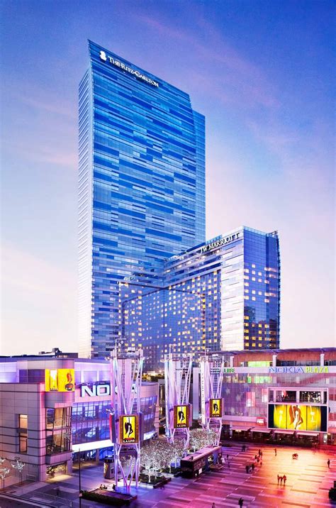 The Ritz-Carlton Hotel & Residences and JW Marriott at L.A. LIVE | Projects | Gensler | Ritz ...