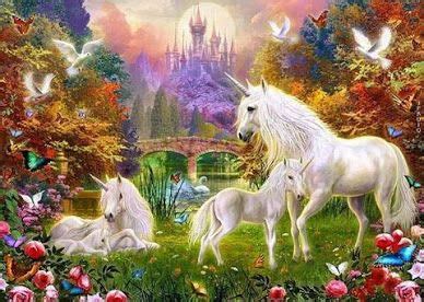 *++Unicorn: "Heaven" Original Poem | Unicorn pictures, Unicorn and fairies, Castle unicorn