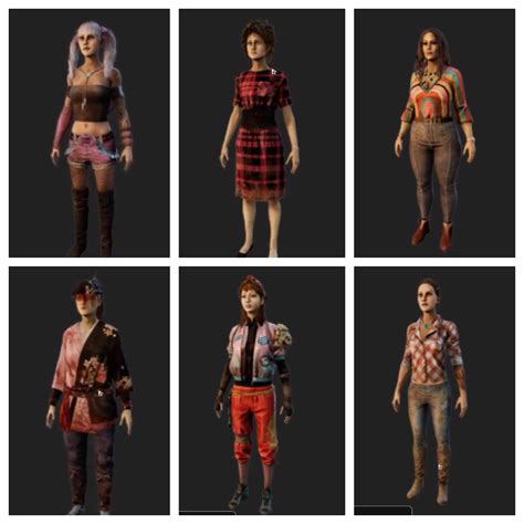 Female Survivor Upcoming Skins. : r/deadbydaylight